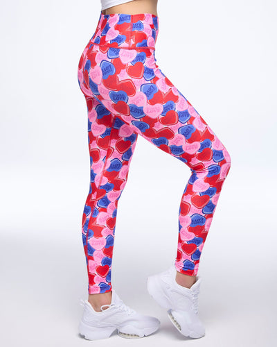 Zumba Love High Waisted Ankle Legging