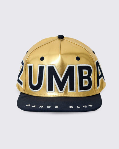 Victory Flat Bill Snapback Hat - Gold